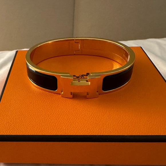 Hermes clic clac bracelet - Picture 1 of 2